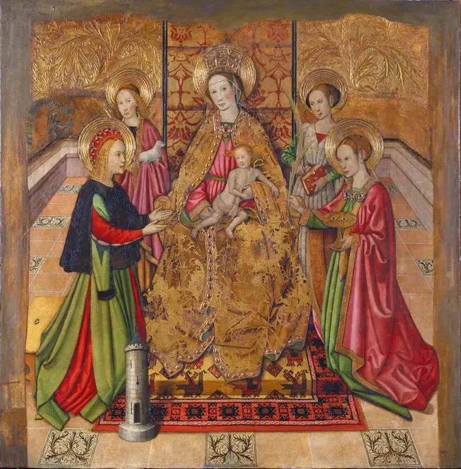 Virgin and Saints (1455-1460)